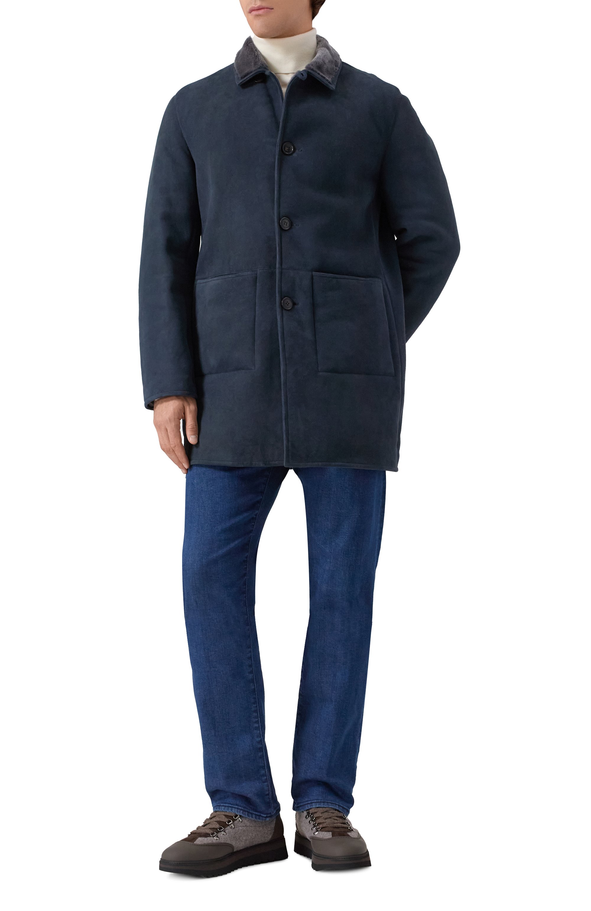 Комбинированные кроссовки megeve BLU BARRETT, арт. MEGEVE-13249.4, фото 3