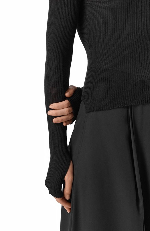 Водолазка из кашемира и шелка Isabel Benenato DK106F25 Чёрный  DK106F25 Фото 5