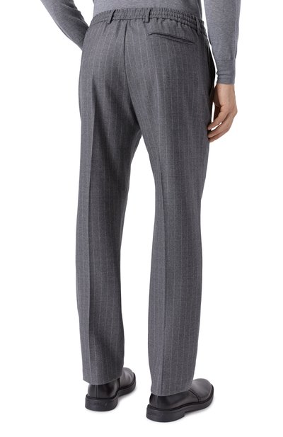 Шерстяные брюки ANDREA CAMPAGNA, арт. SPIAGGIA 20/LP1309X, фото 4