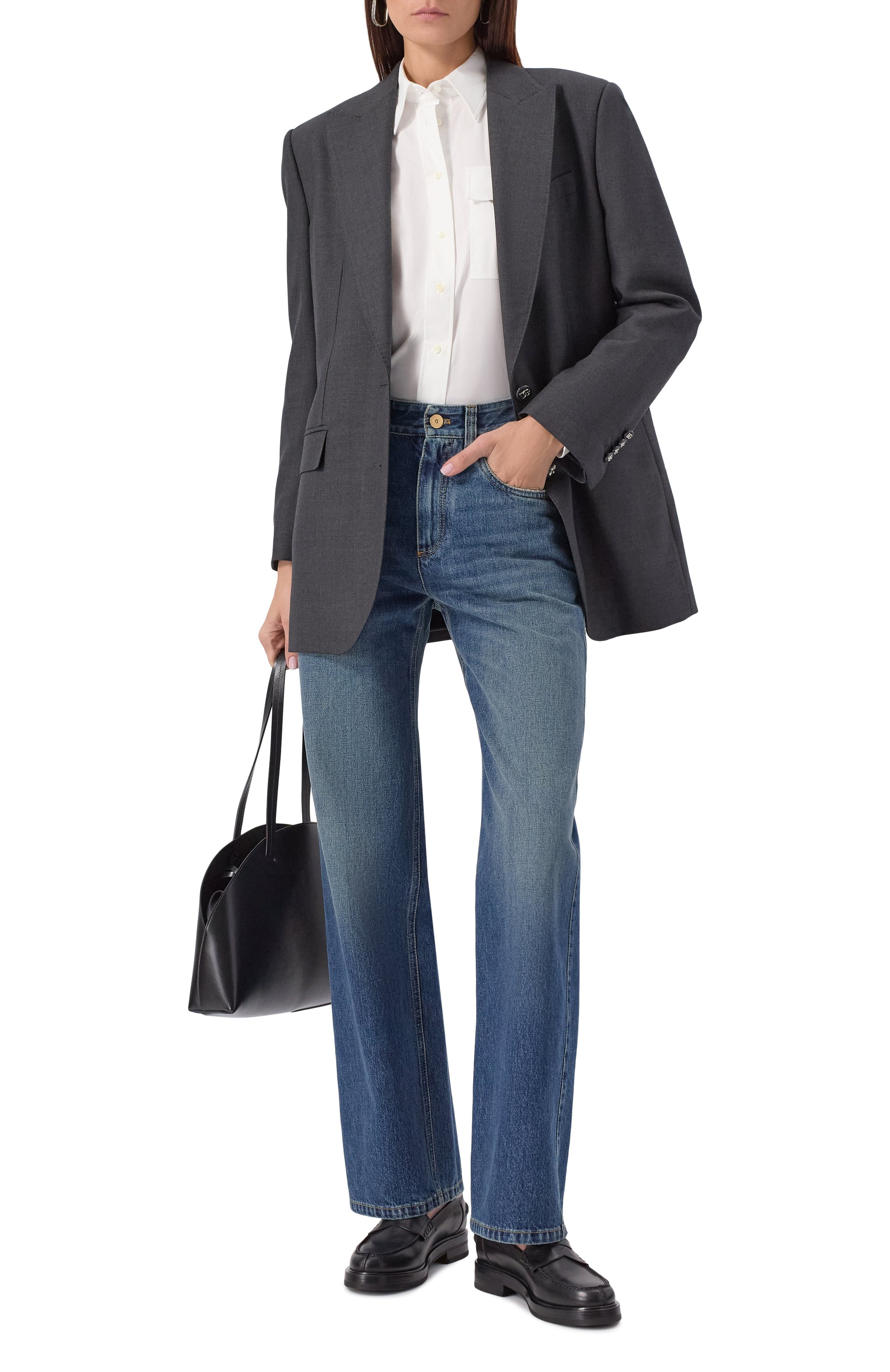 Кожаные пенни-лоферы KITON, арт. D60806N0102401, фото 2