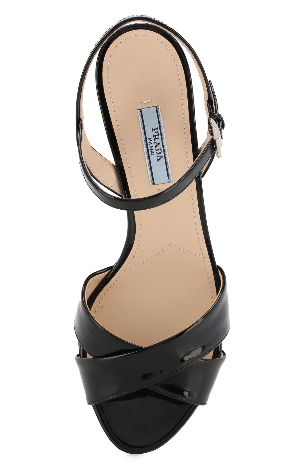 Кожаные босоножки PRADA, арт. 1X394L-069-F0002-065, фото 5