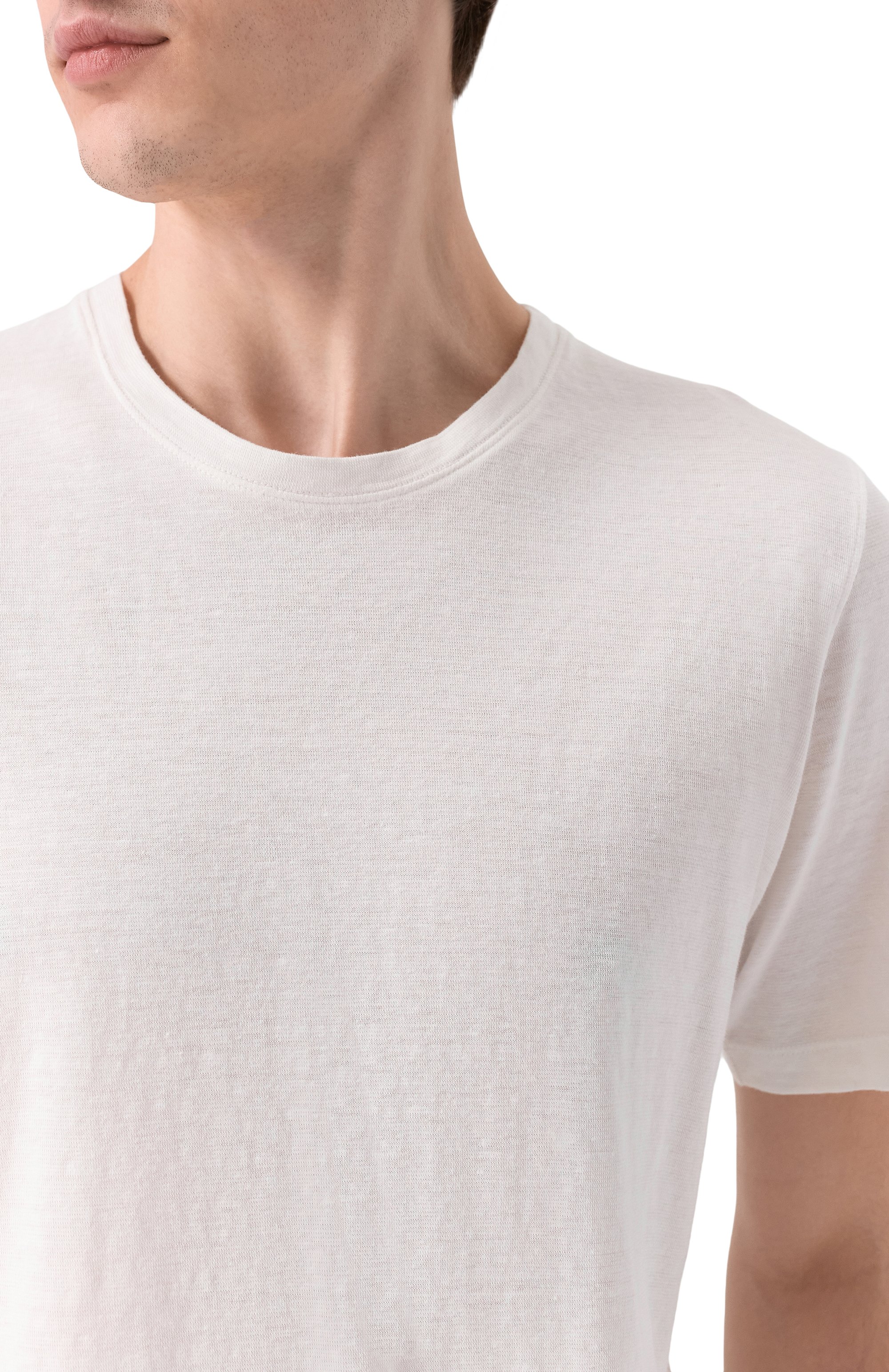 Футболка изо льна и хлопка 120% LINO, арт. 33ALIM7186/G308/S01, фото 5