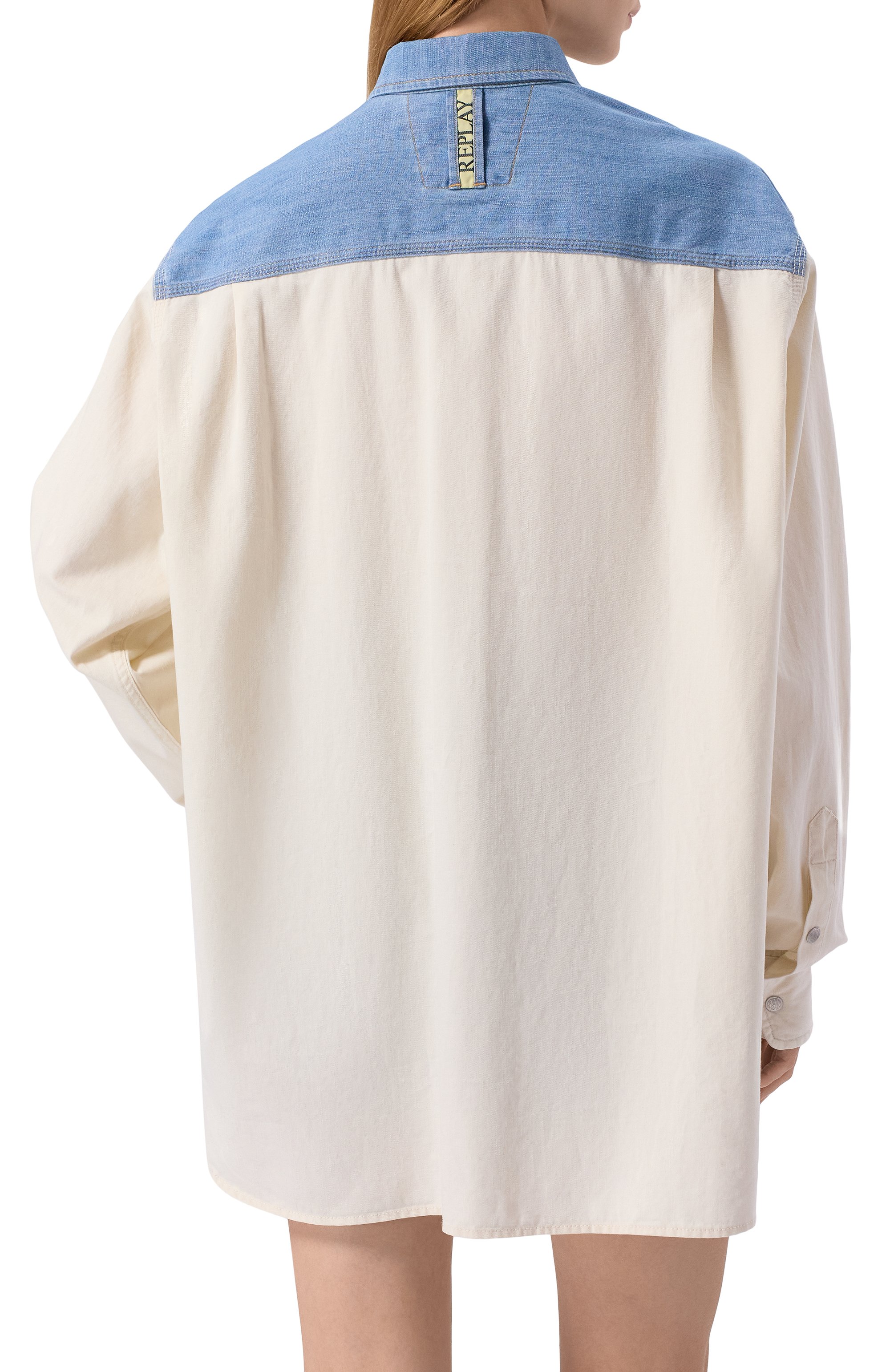 Джинсовая рубашка REPLAY, арт. W2Z1 .000.10363, фото 4