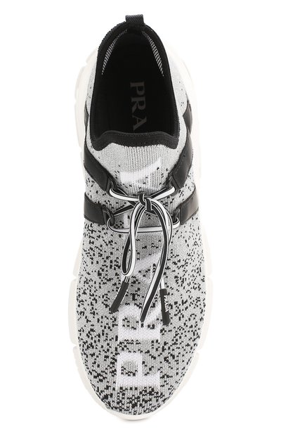Текстильные кроссовки PRADA, арт. 1E344L-3L52-F0A0N-15, фото 4