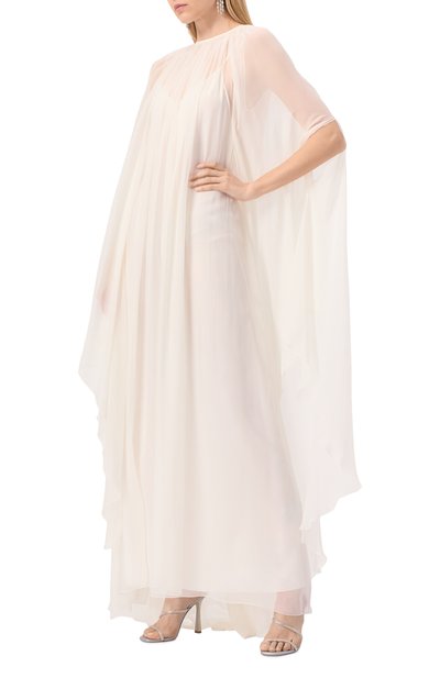 Шелковое платье MVST белого цвета по цене 394500 руб., арт. 25E/X2P/0/H051/5586, фото 3 Шелковое платье MVST, арт. 25E/X2P/0/H051/5586, фото 3