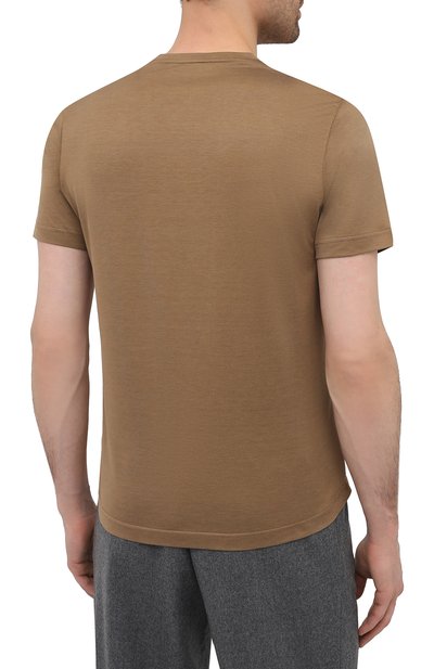 Футболка из шелка и хлопка LORO PIANA, арт. FAF6128, фото 4