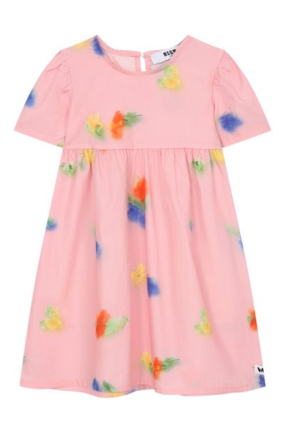 Хлопковое платье MSGM KIDS, арт. S6MSNGDR273