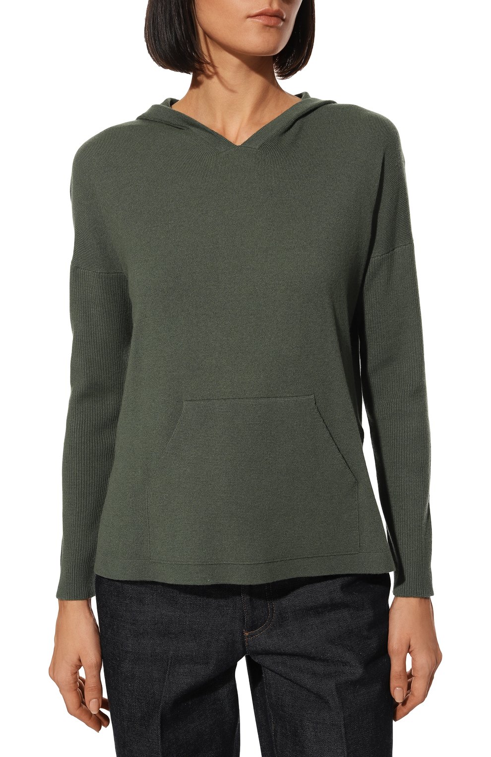 Худи из шерсти и вискозы GRAN SASSO, арт. 57260/12810, фото 3