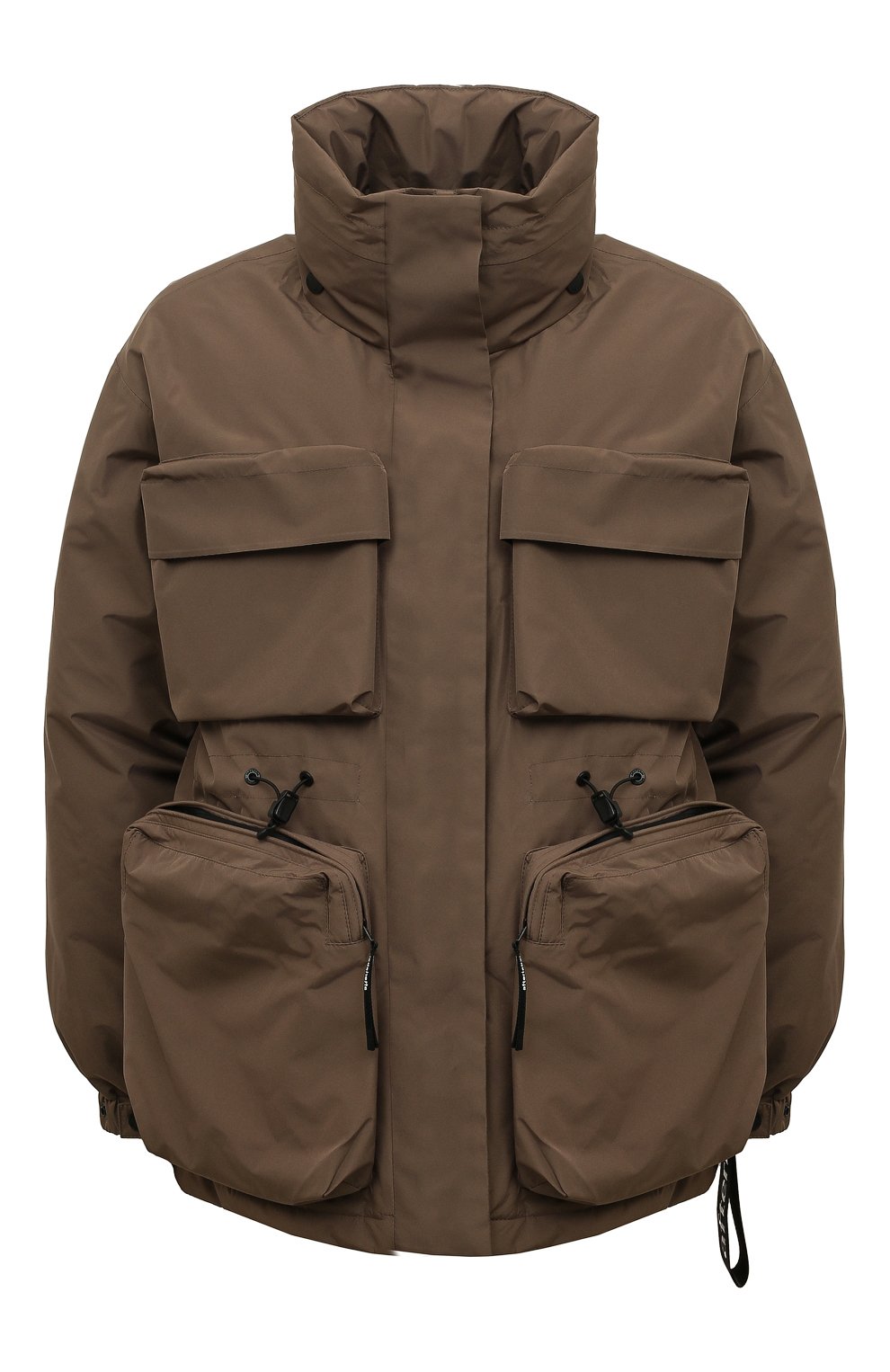 Пуховик AFTER LABEL коричневого цвета по цене 73650 руб., арт. MINT0/P048, фото 1 Пуховик AFTER LABEL, арт. MINT0/P048, фото 1