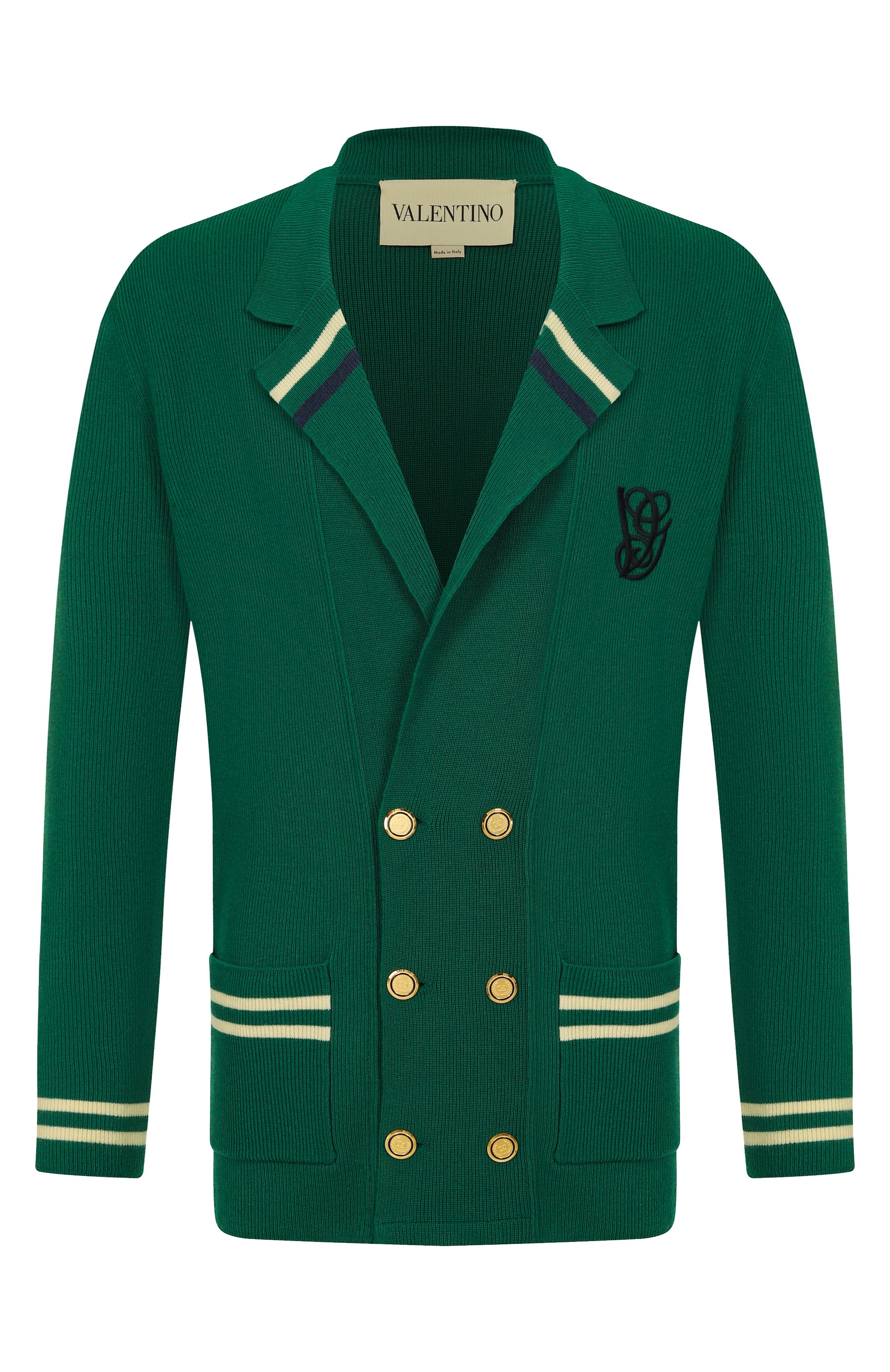Пиджак из хлопка и шерсти VALENTINO, арт. 7V3KE02Z/AY4, фото 1