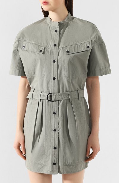 Хлопковое платье ISABEL MARANT ETOILE, арт. R01617-20P014E/Z0LINA, фото 3