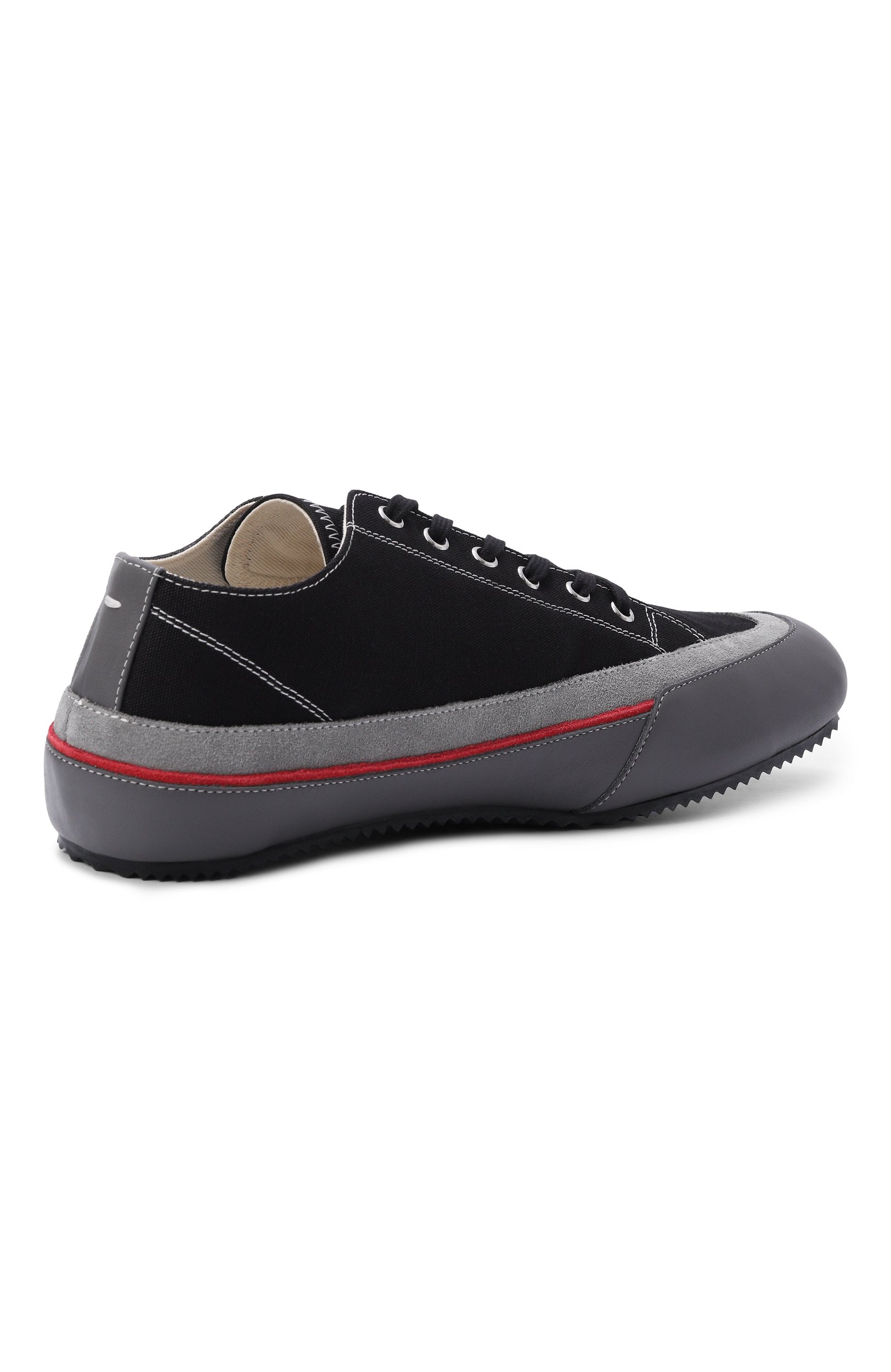 Комбинированные кеды traveler MAISON MARGIELA, арт. S57WS0547/P7794, фото 4