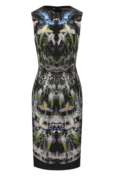 Женское шелковое платье ALEXANDER MCQUEEN, арт. 570425/QMD24