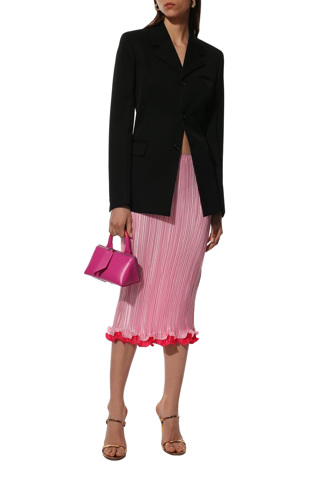 Плиссированная юбка VERSACE, арт. A89195/1F00732, фото 2