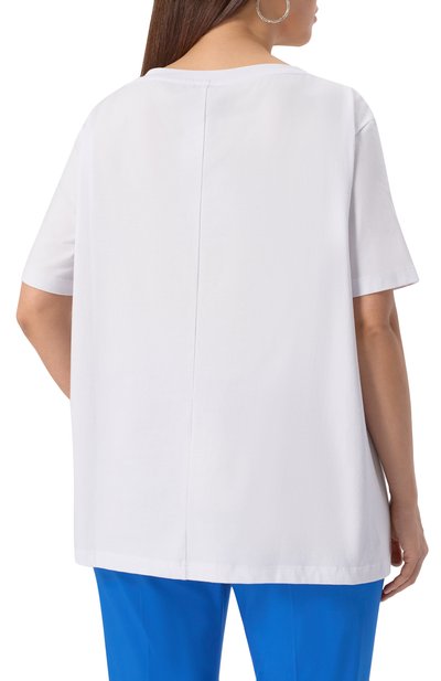 Хлопковая футболка PERSONA BY MARINA RINALDI, арт. GIRANTE, фото 4