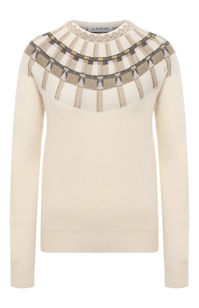 Женский свитер из шерсти и кашемира LANVIN, арт. RW-P00016-K005-E21