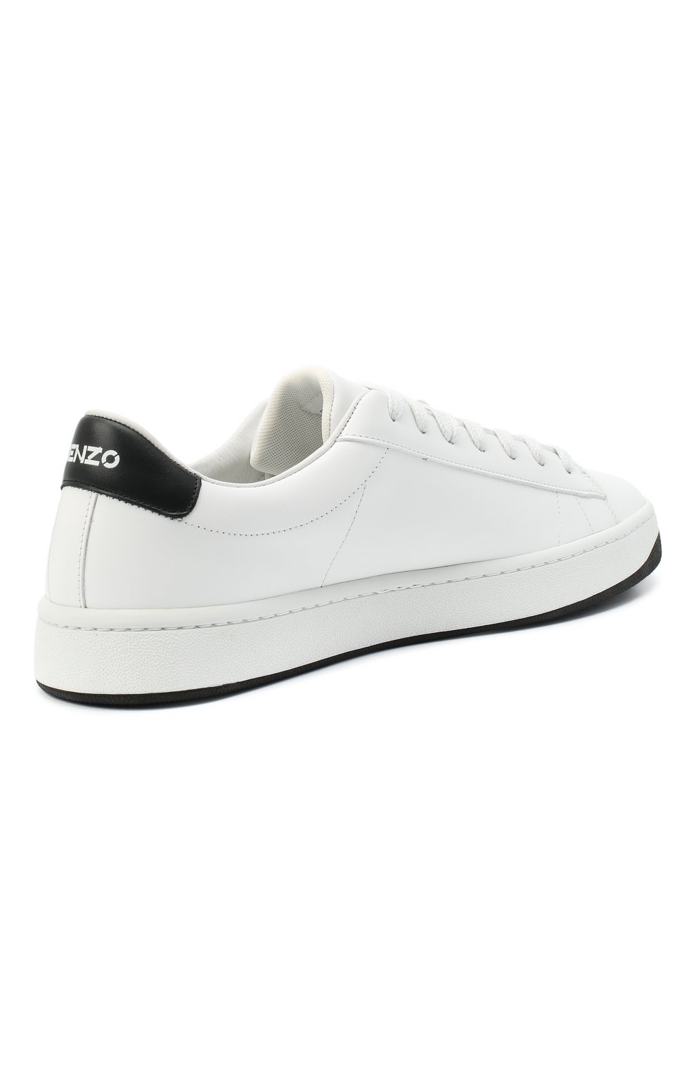 Кожаные кеды KENZO белого цвета по цене 39050 руб., арт. FA65SN172L50, фото 4 Кожаные кеды KENZO, арт. FA65SN172L50, фото 4