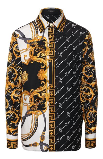 Женская шелковая рубашка VERSACE, арт. A82662/A233248