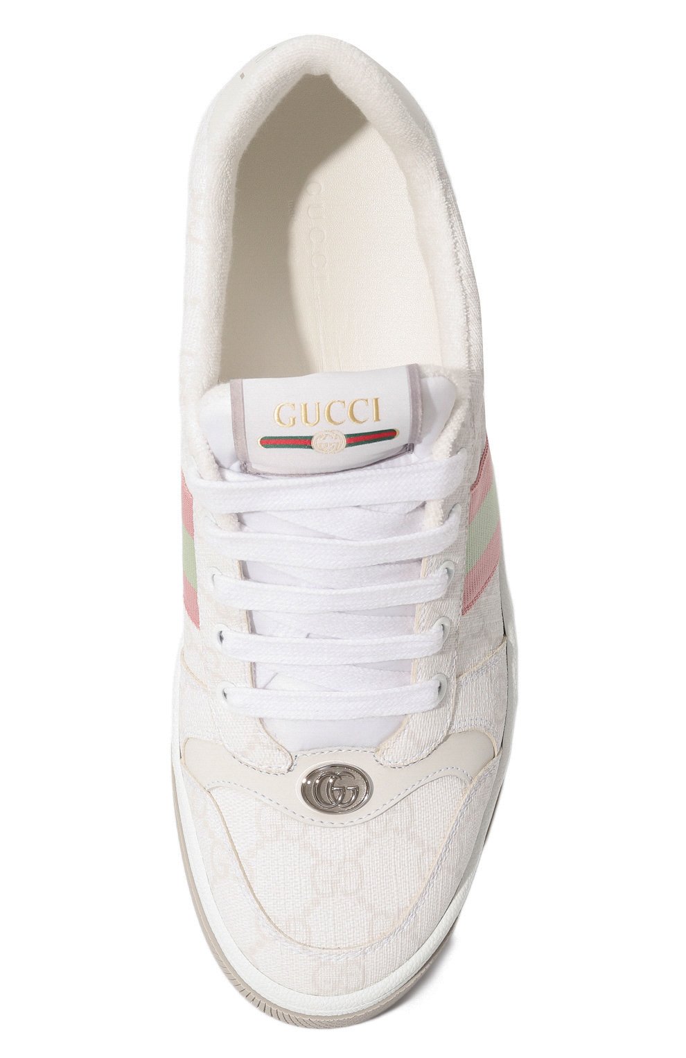Комбинированные кеды screener GUCCI, арт. 771134/96GE0, фото 6