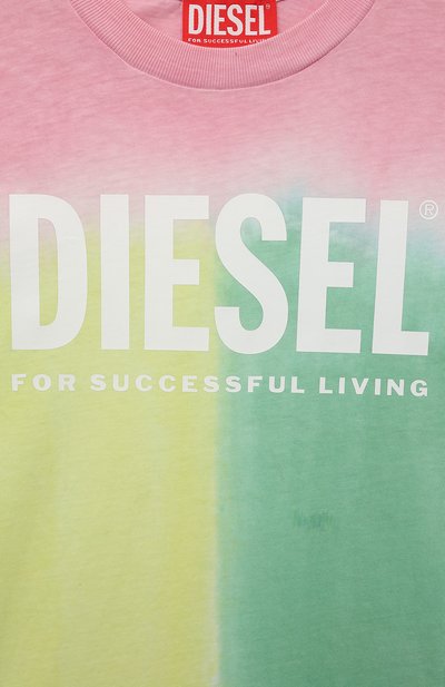 Хлопковая футболка DIESEL, арт. J01125/KYAU4, фото 3