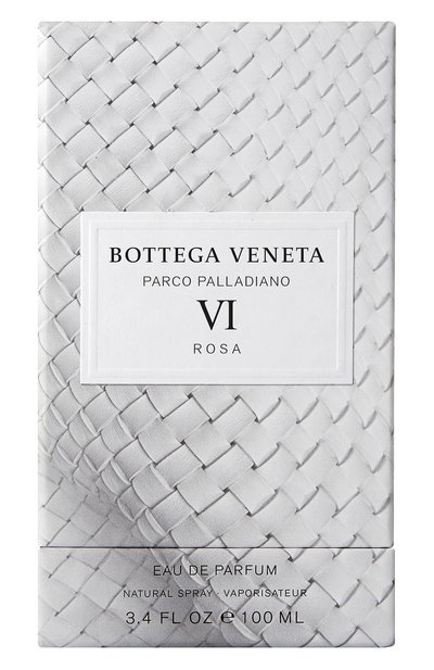 Парфюмерная вода vi rosa (100ml) BOTTEGA VENETA бесцветного цвета по цене 26800 руб., арт. 3614225940699, фото 3 Парфюмерная вода vi rosa (100ml) BOTTEGA VENETA, арт. 3614225940699, фото 3