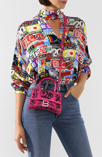 Сумка hourglass xs BALENCIAGA, арт. 592833/1BWLY, фото 5