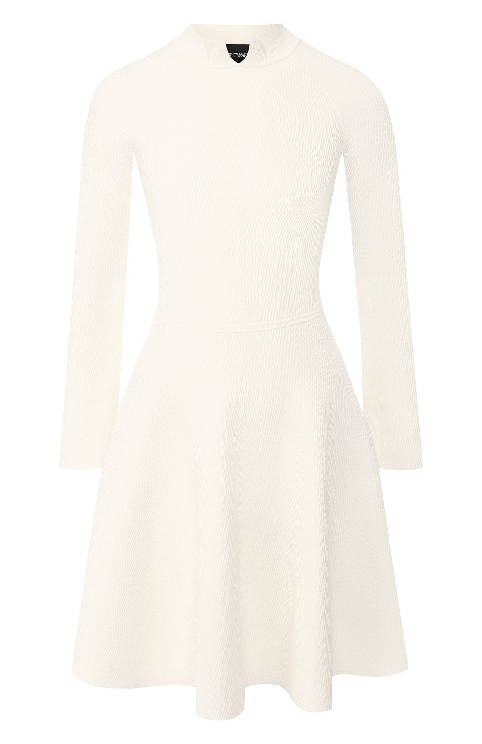 Платье EMPORIO ARMANI белого цвета по цене 54500 руб., арт. 6G2AT5/2M37Z, фото 1 Платье EMPORIO ARMANI, арт. 6G2AT5/2M37Z, фото 1