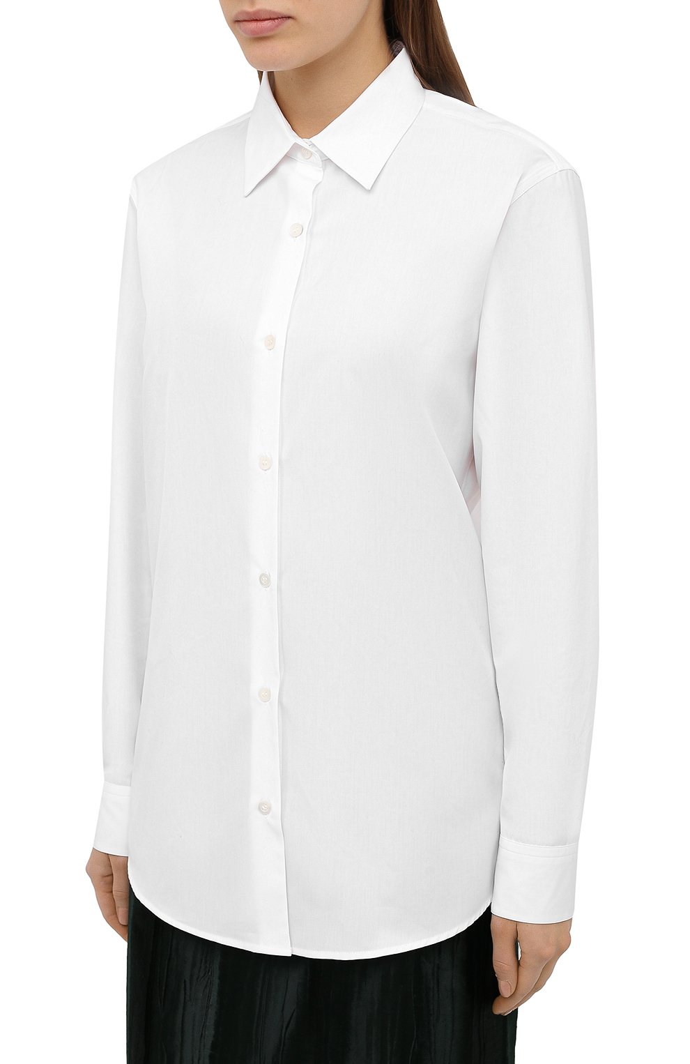 Хлопковая рубашка DRIES VAN NOTEN, арт. 202-10772-1221, фото 3