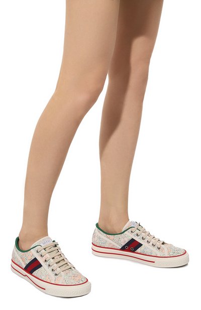 Текстильные кеды tennis 1977 GUCCI, арт. 606110 2I410, фото 3