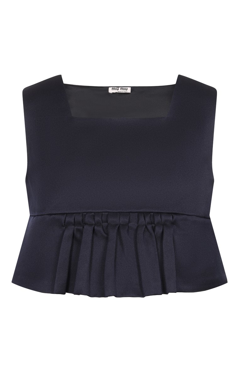 Шелковый топ MIU MIU, арт. MT1540-4P2-F0008, фото 1
