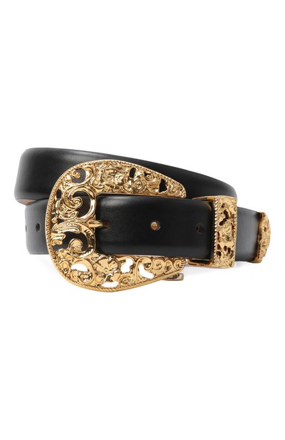 Женский кожаный ремень DEHANCHE, арт. VERSAILLE G0LD/LEATHER