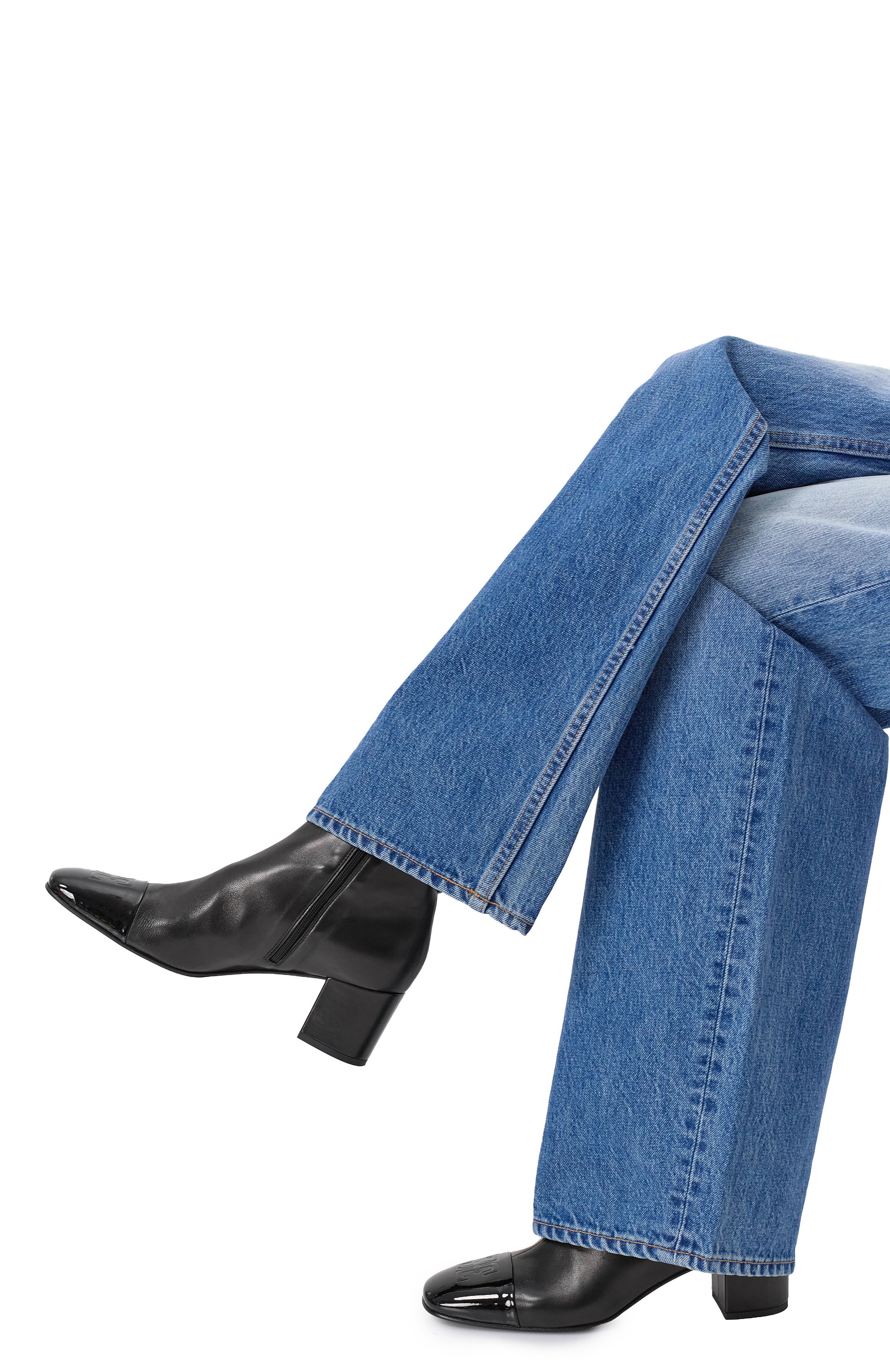 Кожаные ботильоны FABI, арт. FD9083/BAR0N, фото 2