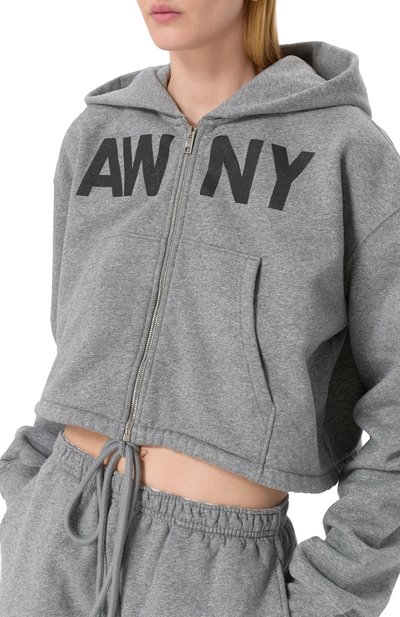 Хлопковая толстовка ALEXANDERWANG.T, арт. 4CC2251553, фото 5