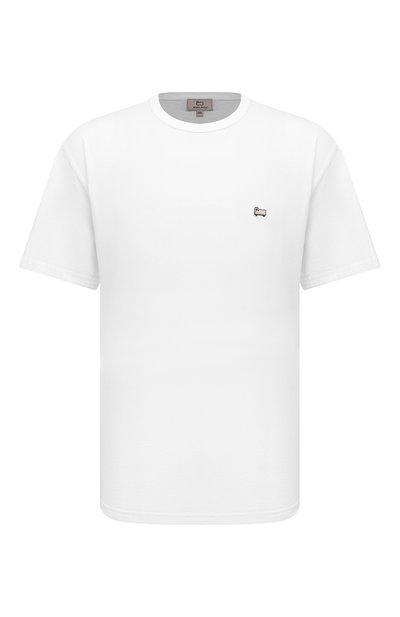 Мужская хлопковая футболка WOOLRICH, арт. CFWOTE0093MRUT2926