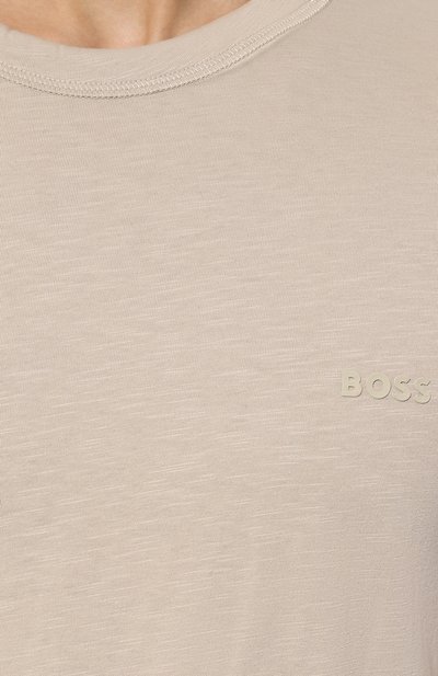 Хлопковая футболка BOSS ORANGE, арт. 50508243, фото 5