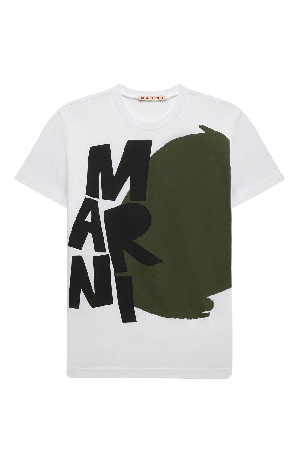 Хлопковая футболка MARNI, арт. M00152-M00H7, фото 1