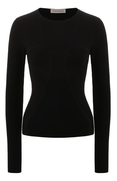 Женский пуловер из вискозы NINA RICCI, арт. 24AMPU014/ML0558