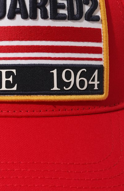 Хлопковая бейсболка DSQUARED2, арт. BCM0516 05C00001, фото 4