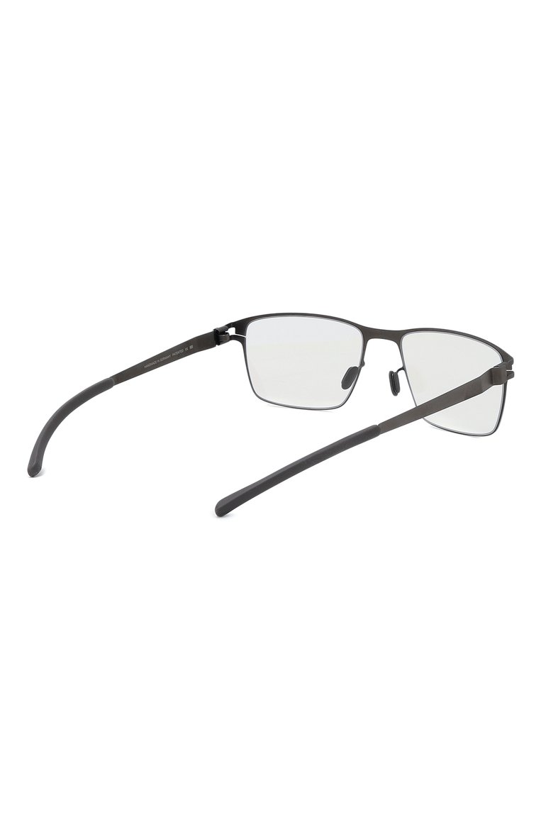 Мужские оправа MYKITA черного цвета, арт. MARL0WE/012 | Фото 4 (Нос: Не проставлено; Региональные ограничения белый список (Axapta Mercury): Не проставлено; Кросс-КТ: Оправы-мужское; Материал: Металл; Тип очков: Оправа; Оптика Гендер: оптика-мужское; Очки форма: Прямоугольные)