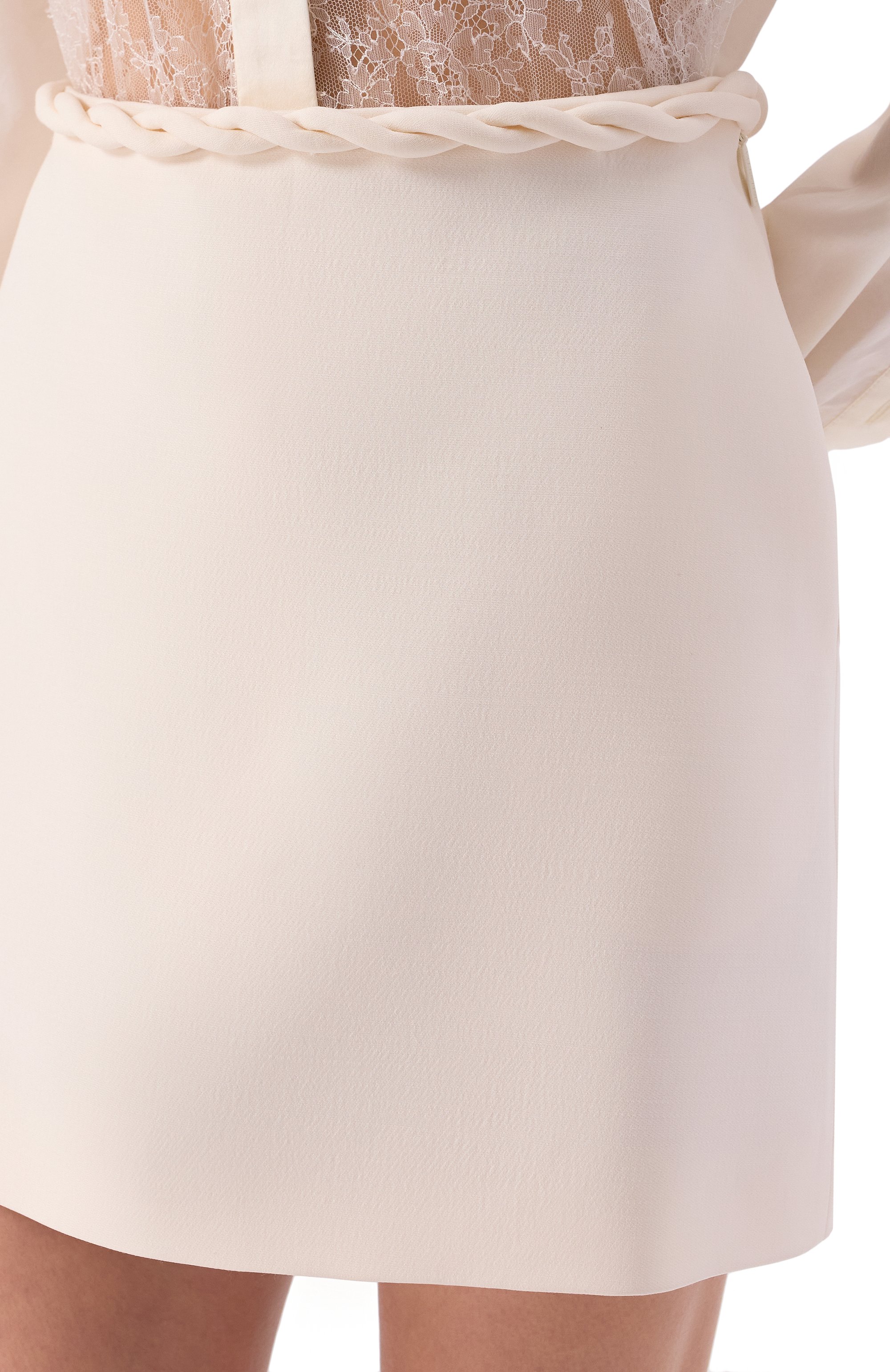 Юбка из шерсти и шелка VALENTINO, арт. 5B3RABM51CF, фото 5