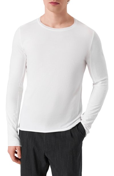 Хлопковый лонгслив HANNES ROETHER, арт. FA36LC0N.215.213/, фото 3