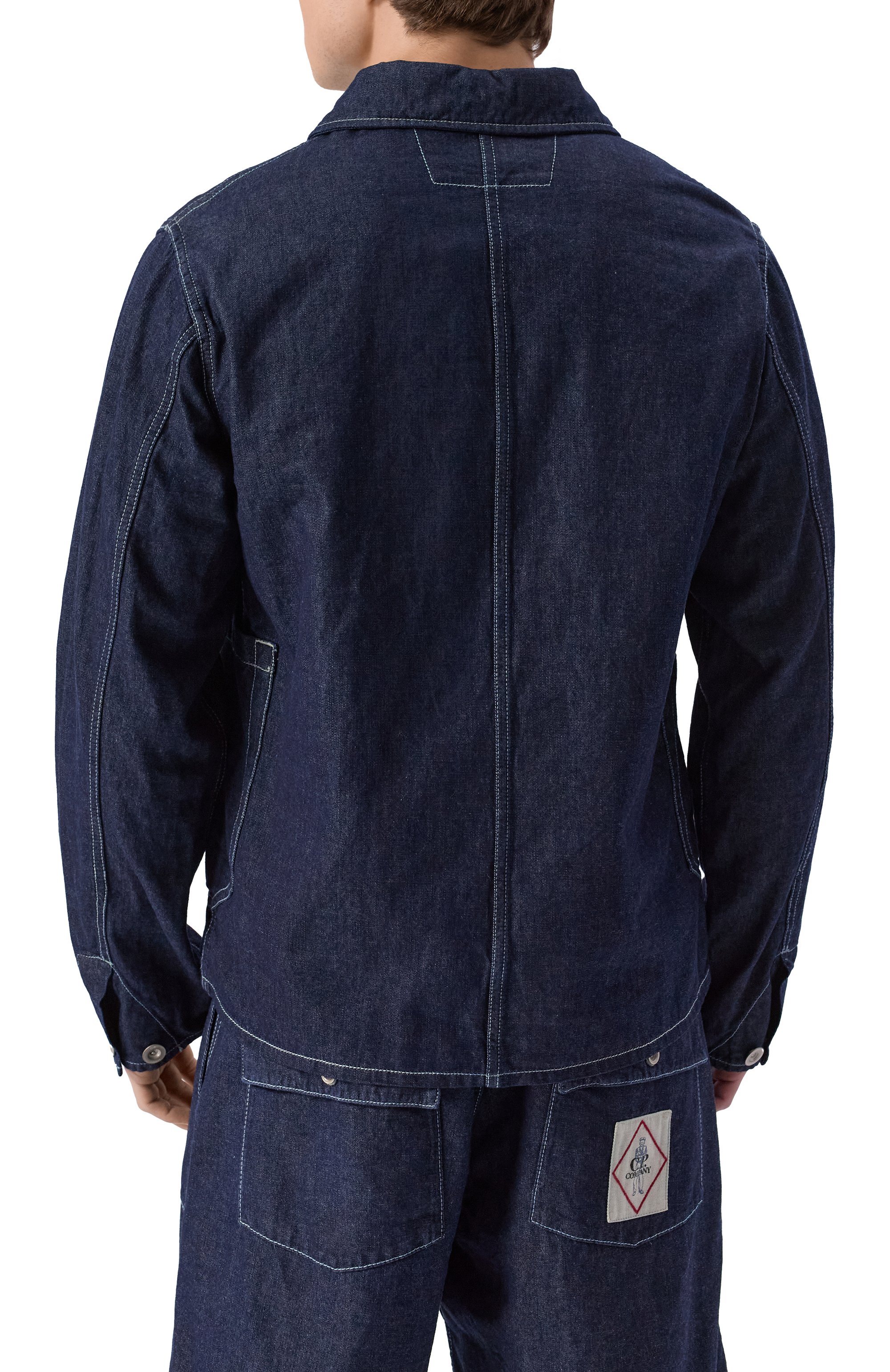 Джинсовая куртка C.P. COMPANY, арт. 18CM0W156A110295W, фото 4