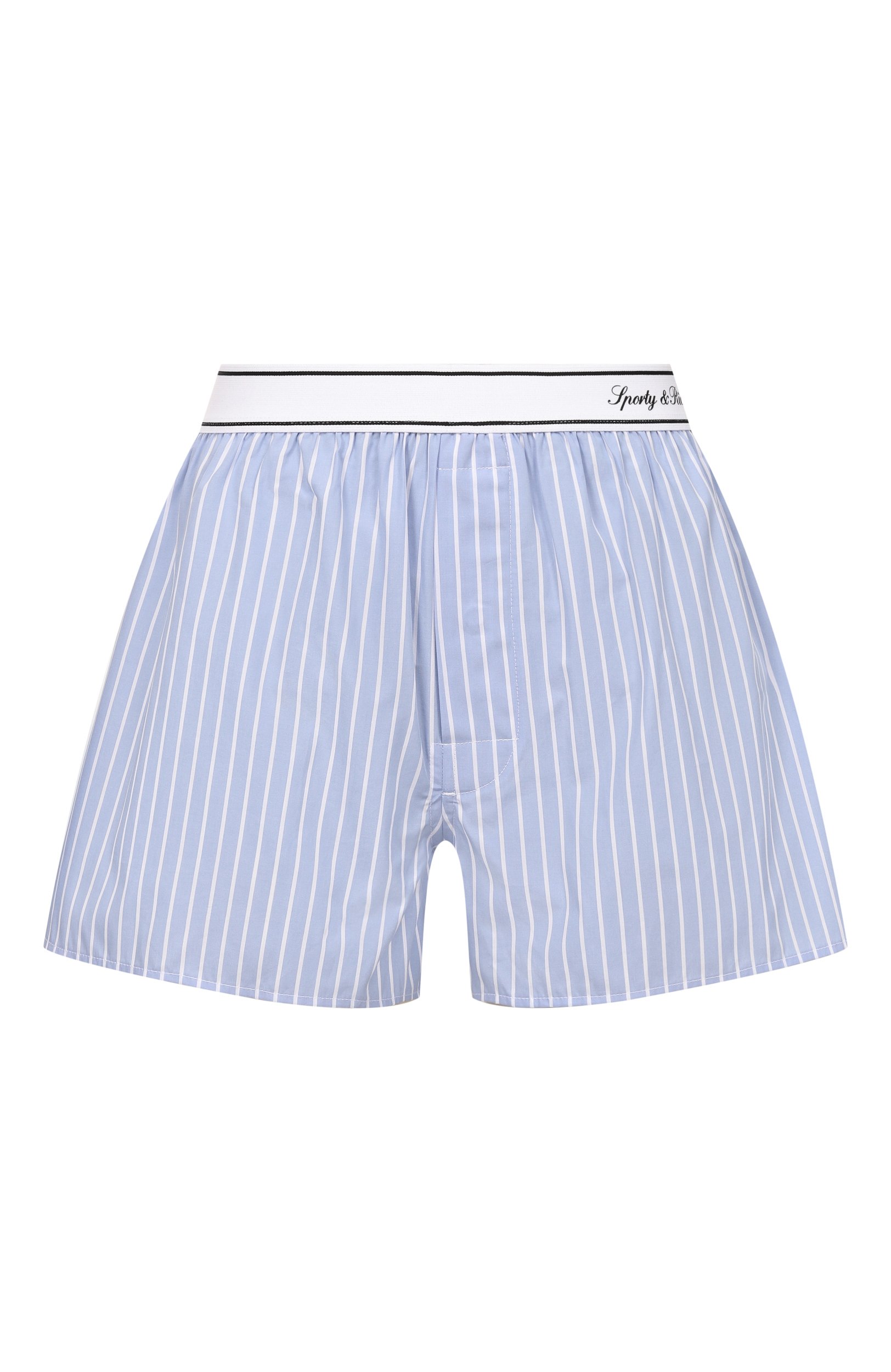 Хлопковые шорты SPORTY AND RICH, арт. SH01574326BL154, фото 1