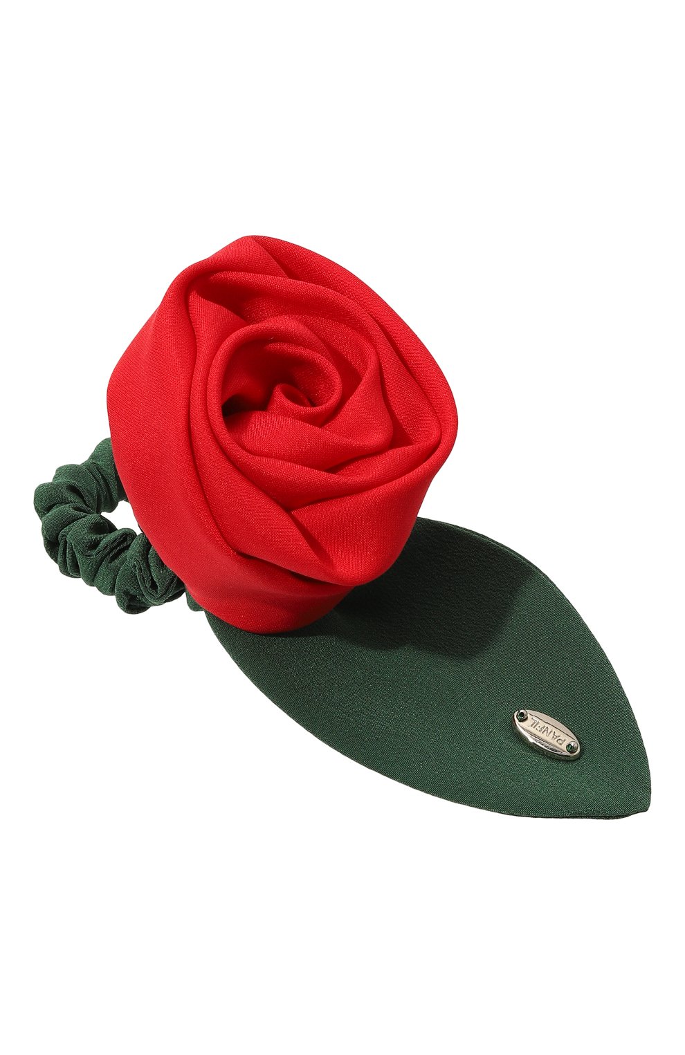 Резинка для волос PANFIL красного цвета по цене 9000 руб., арт. 5-NROSE, фото 3 Резинка для волос PANFIL, арт. 5-NROSE, фото 3