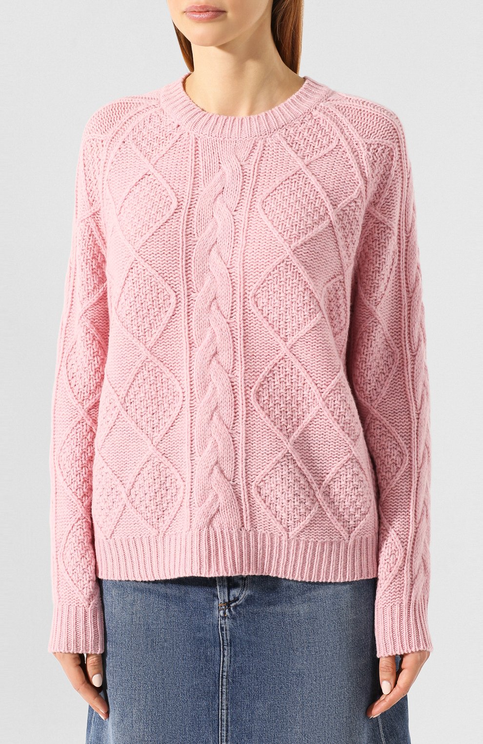 Шерстяной свитер ALLUDE, арт. 195/65010, фото 3