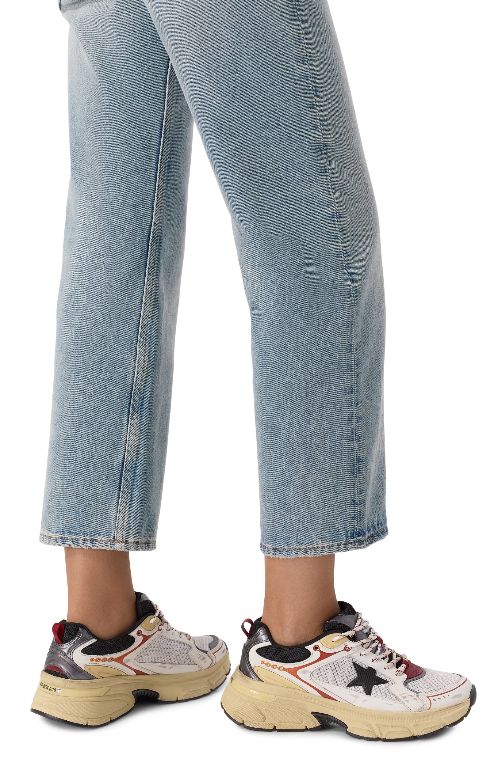 Комбинированные кроссовки lightstar GOLDEN GOOSE DELUXE BRAND, арт. GWF00724.F008465, фото 2
