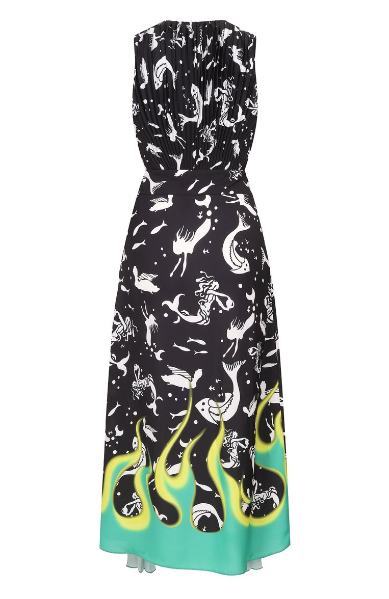 Платье из вискозы PRADA, арт. 23843-1YRO-F0002, фото 2