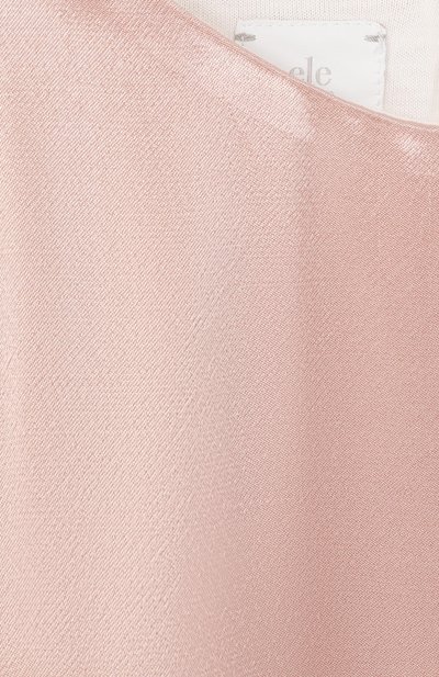 Топ из вискозы ELEVENTY светло-розового цвета по цене 16950 руб., арт. EY5A02/S0245, фото 3 Топ из вискозы ELEVENTY, арт. EY5A02/S0245, фото 3