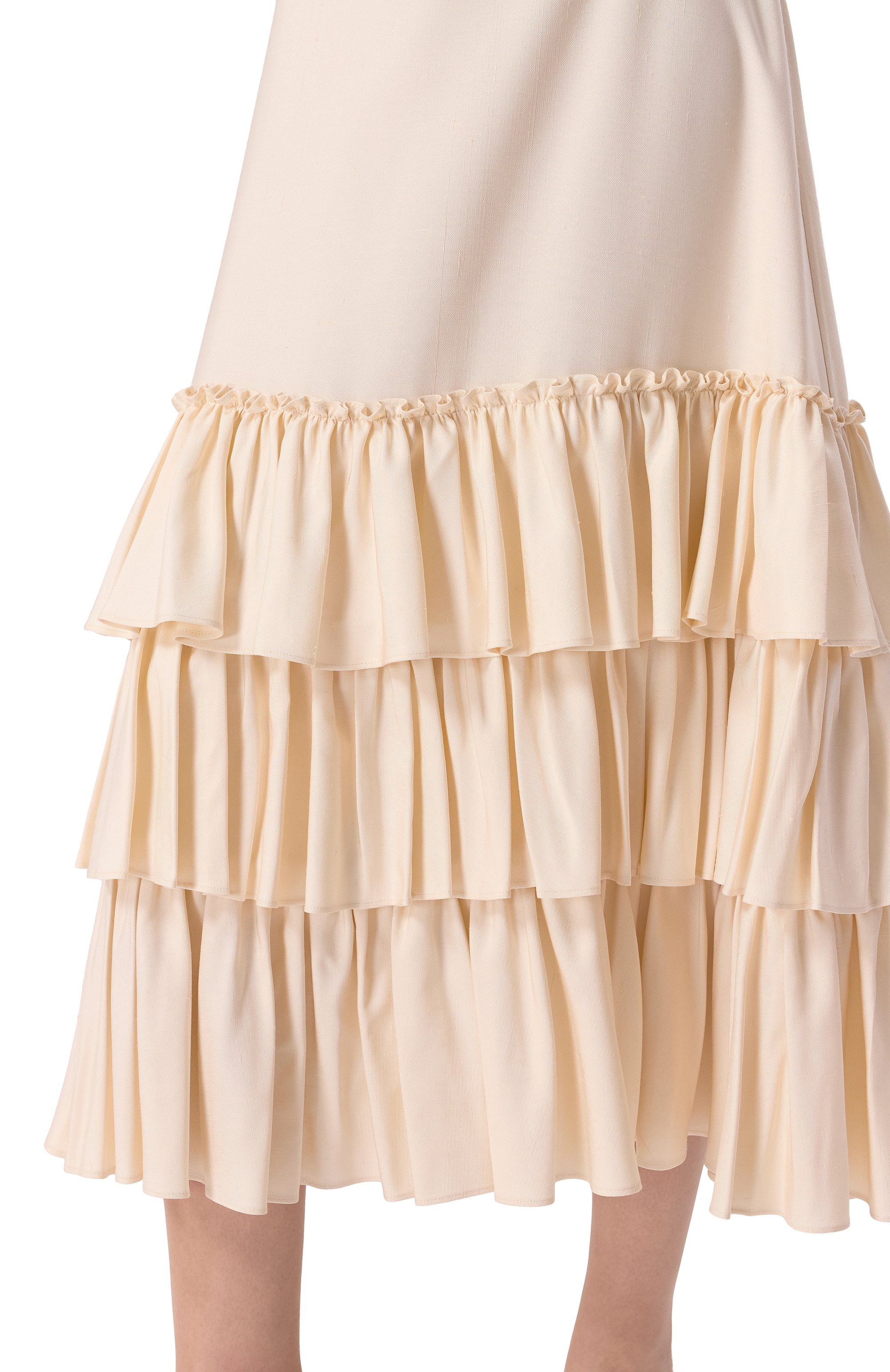 Шелковая юбка VALENTINO, арт. 6B3RACM690G, фото 5