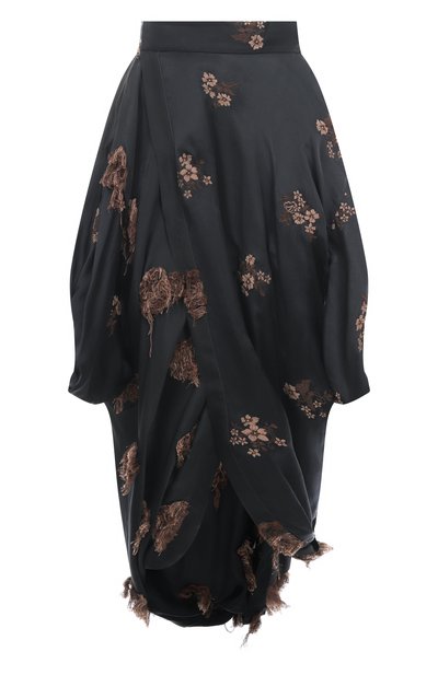 Женская юбка из хлопка и вискозы UMA WANG, арт. UW2007